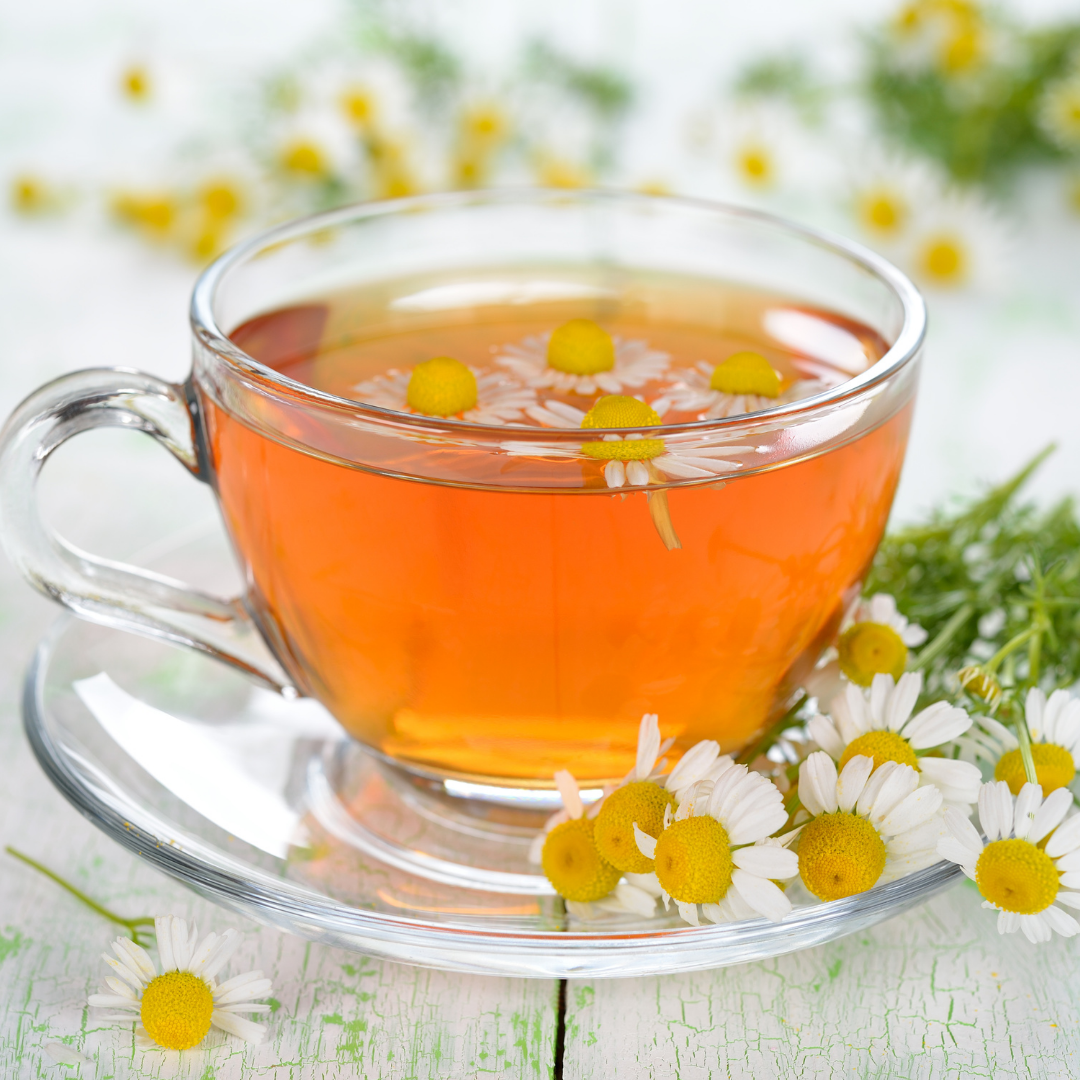 Chamomile Flower Tea | Pure Whole Flower Buds of Chamomile | Sleep helper | Herbal Tea - Caffeine Free | Calming Soothing Tea